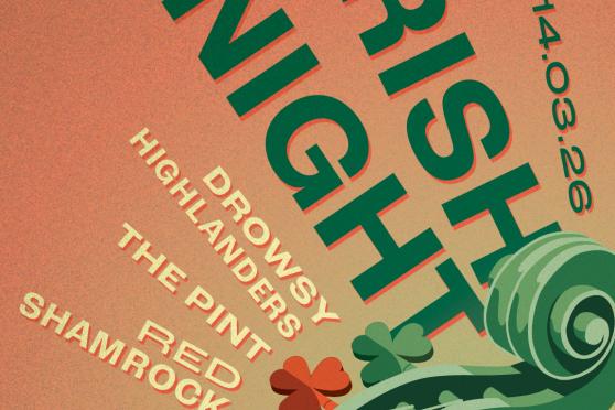 IRISH NIGHT mit The Pint, Red Shamrock und The Drowsy Highlanders